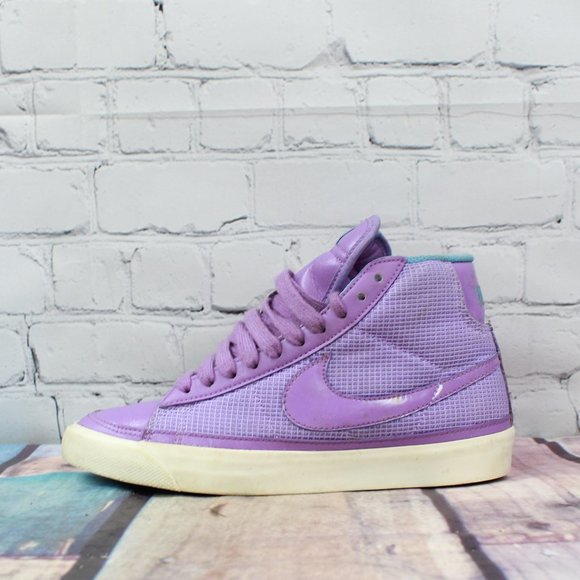 Nike Shoes - Nike Blazer Mid Culture Purple Athletic Basketball Shoes RARE Size US 6